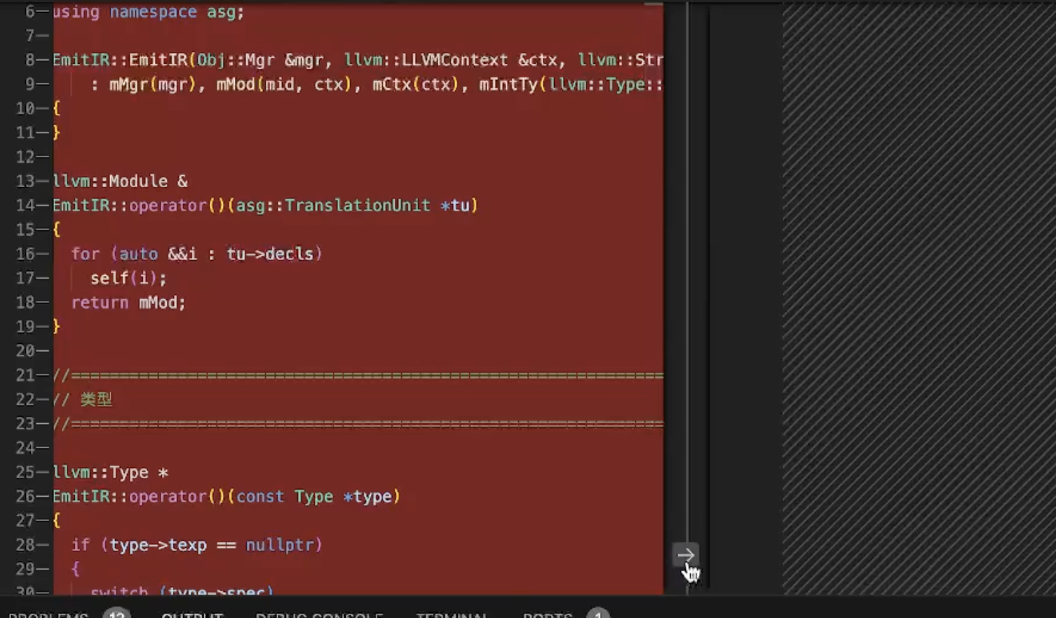 将误删的代码内容恢复